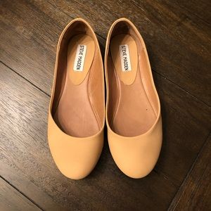Steve Madden Nude Flats
